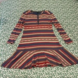 LRL Lauren Jeans Co Ralph Lauren Stripe Dress